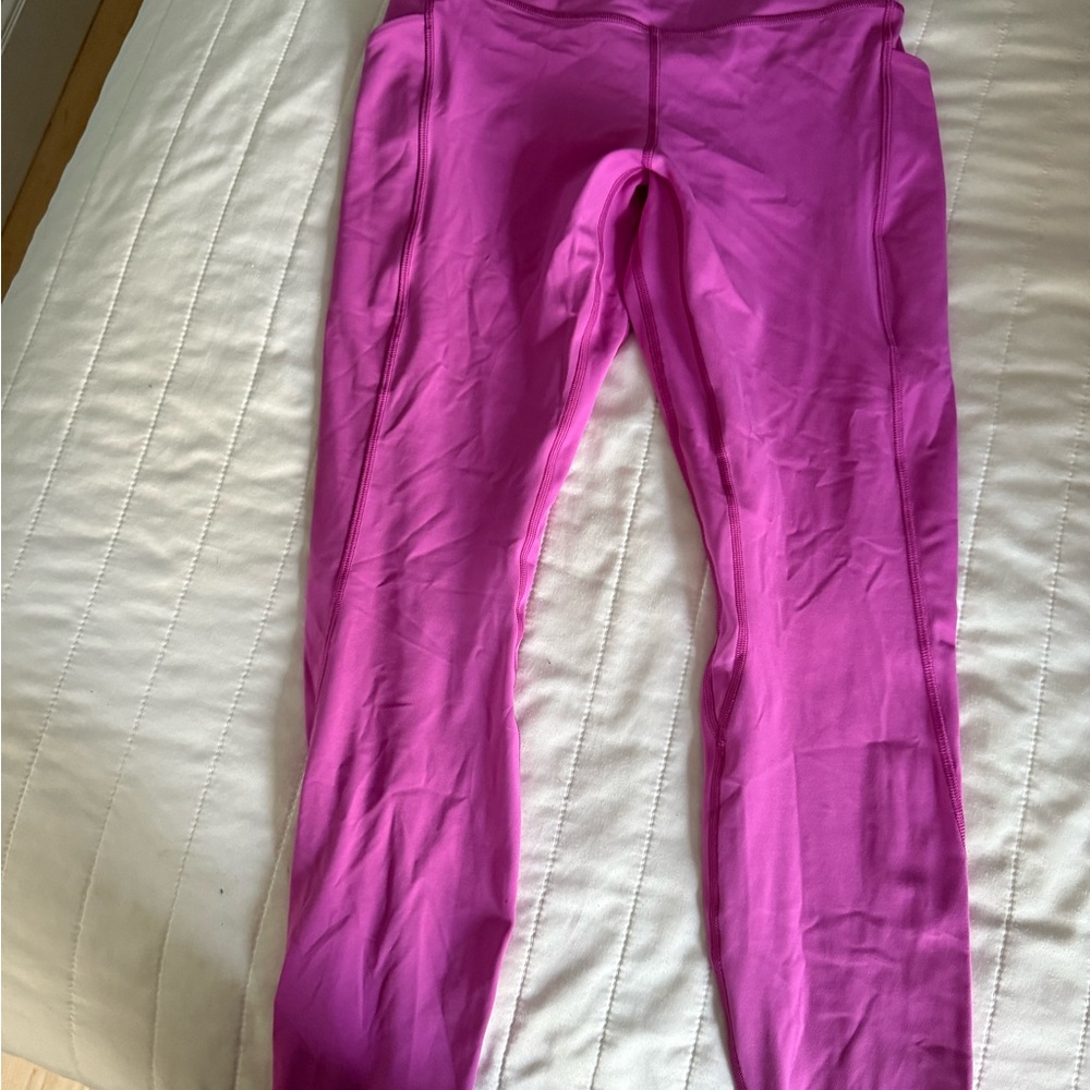 Lululemon Woman Pink Leggings